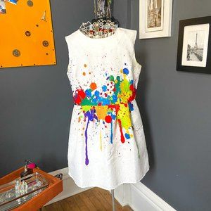 Paint Splatter Dress Size XL